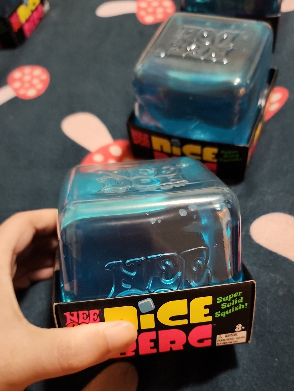 Niceberg Super Solid Squish Toy - Blue - Needoh